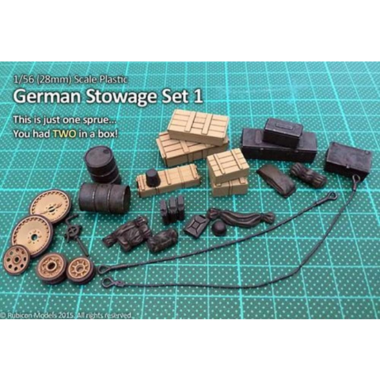 Rubicon Models 280022 - German Stowage Set 1